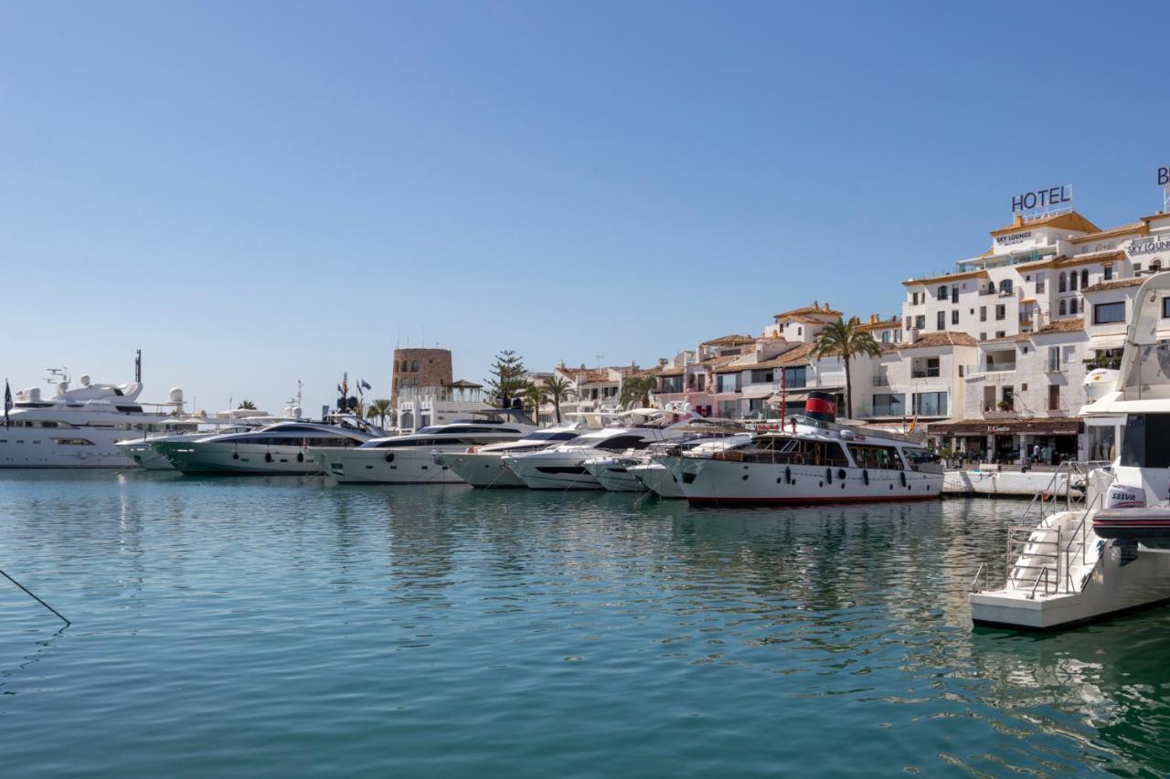 Luxurious Frontline Penthouse In Puerto Banus Apartment Марбеля Екстериор снимка